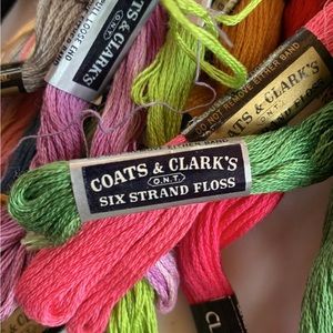 Bundle of embroidery floss